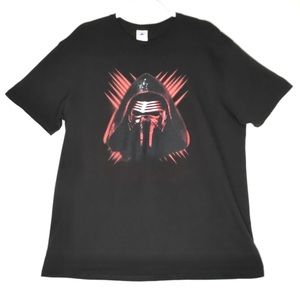Delta Soft Mens Darth Vader Graphic Tee Shirt XL